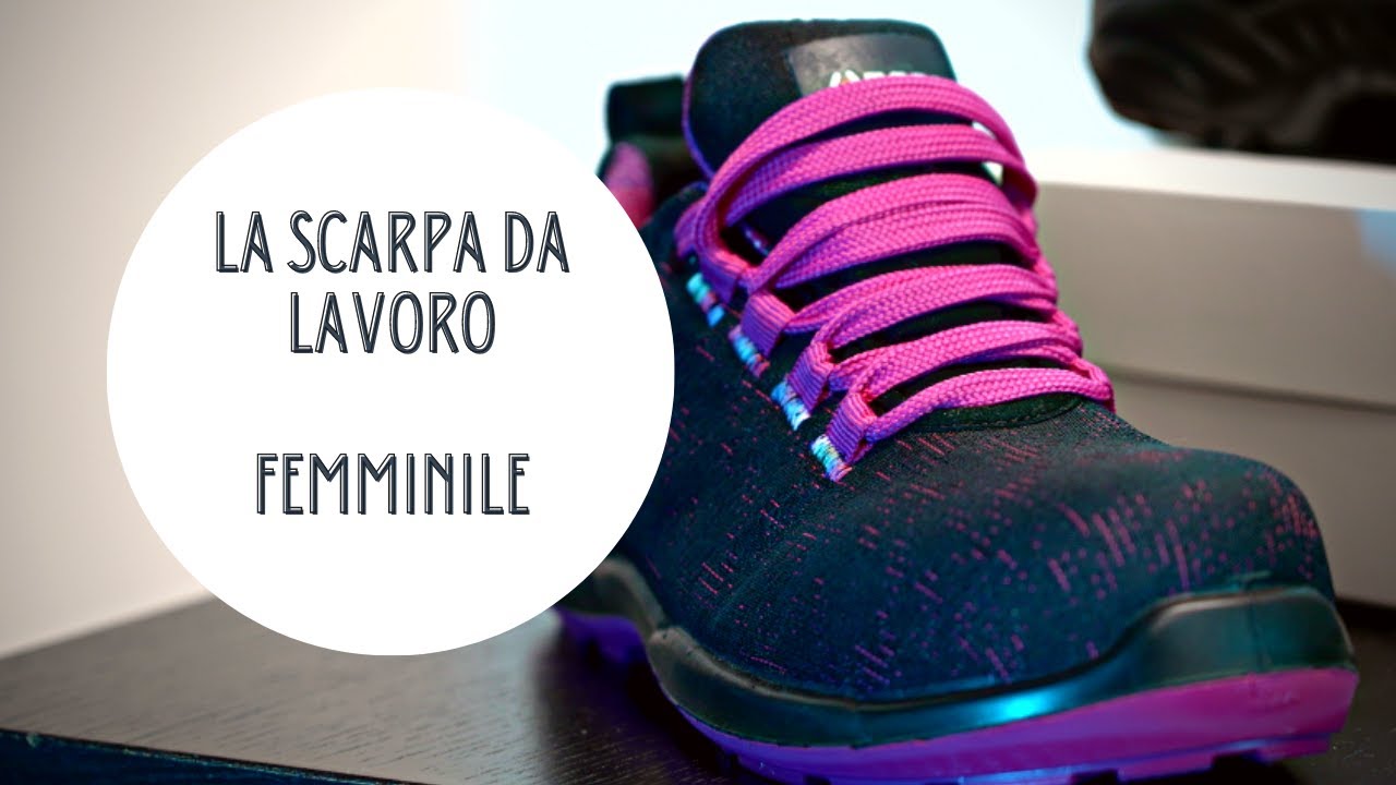 LA SCARPA DA LAVORO FEMMINILE | Con Base Protection